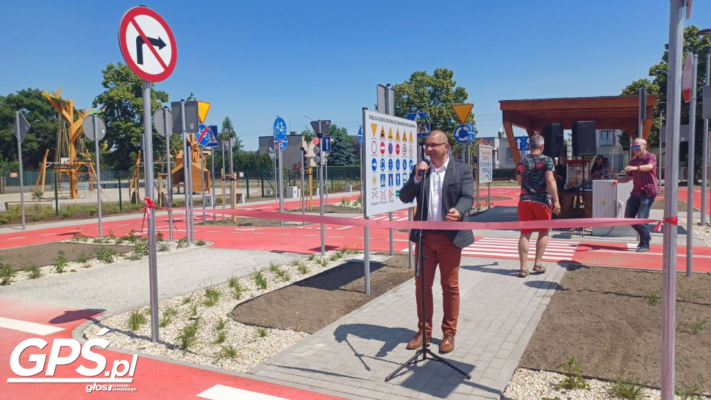 Otwarcie miasteczka rowerowego w Środzie