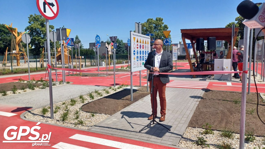 Otwarcie miasteczka rowerowego w Środzie