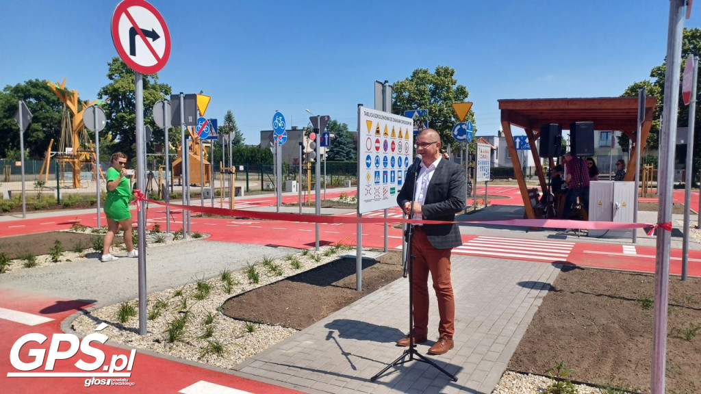 Otwarcie miasteczka rowerowego w Środzie