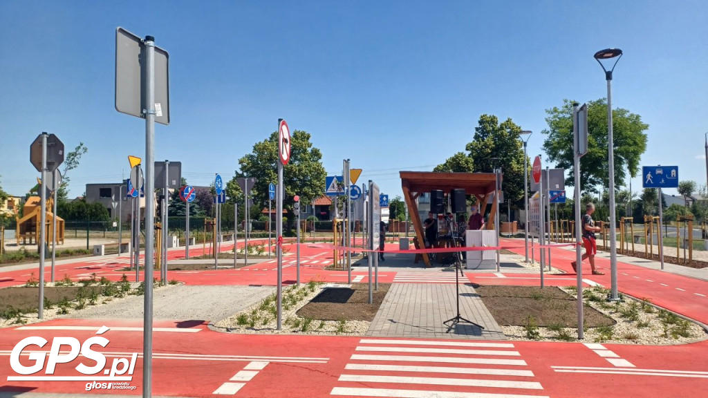 Otwarcie miasteczka rowerowego w Środzie