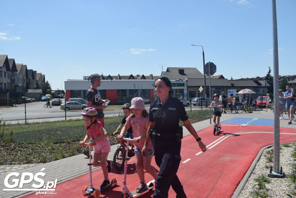 Otwarcie miasteczka rowerowego w Środzie