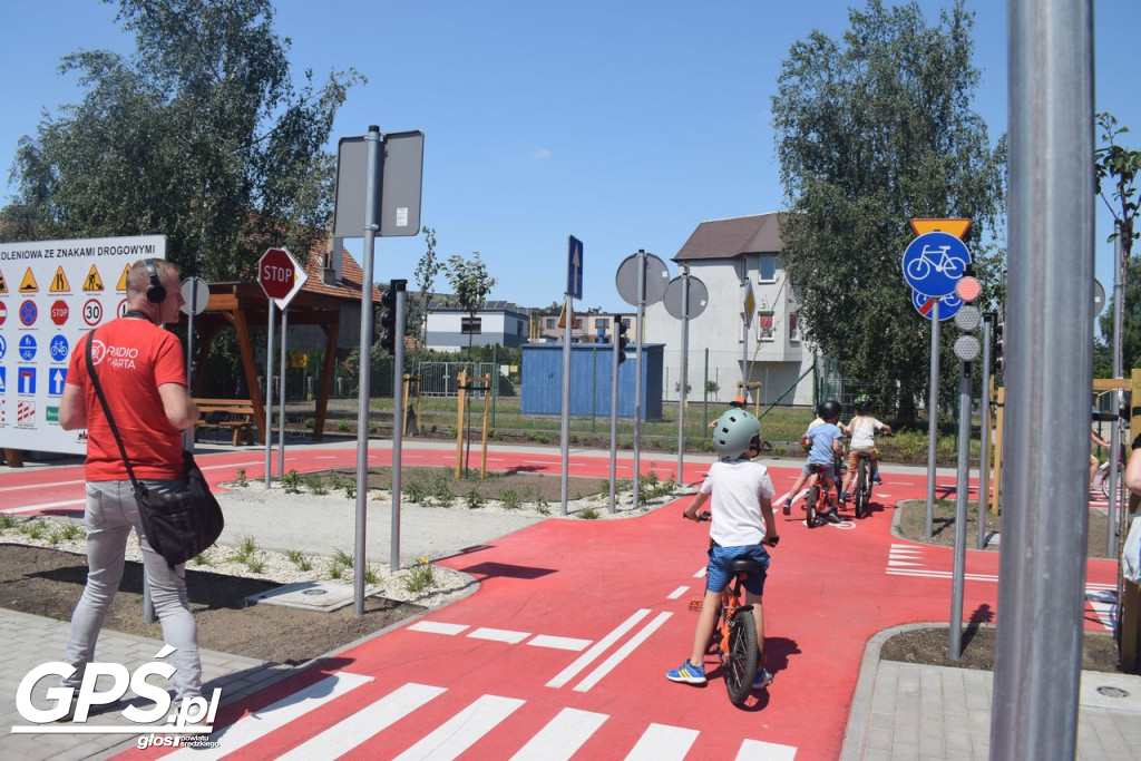 Otwarcie miasteczka rowerowego w Środzie