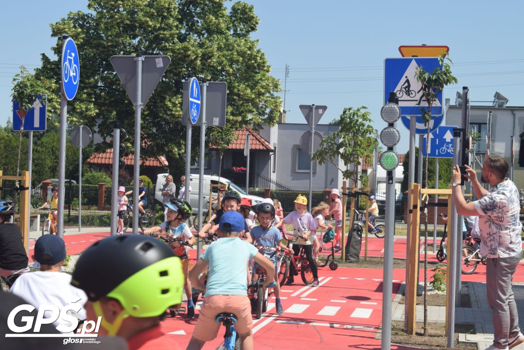 Otwarcie miasteczka rowerowego w Środzie