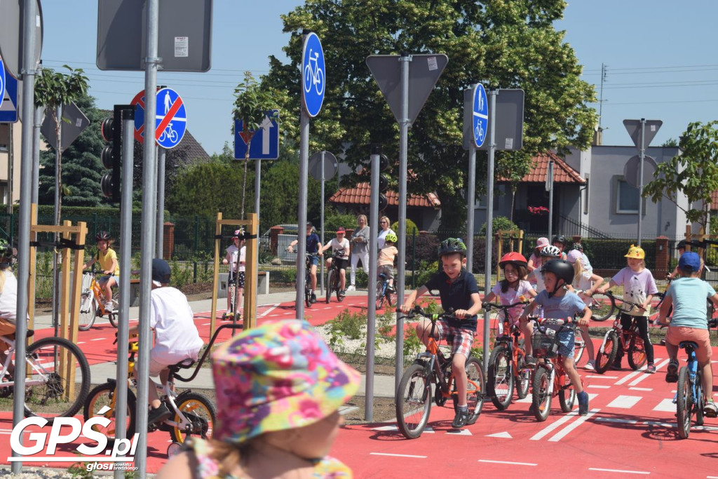 Otwarcie miasteczka rowerowego w Środzie