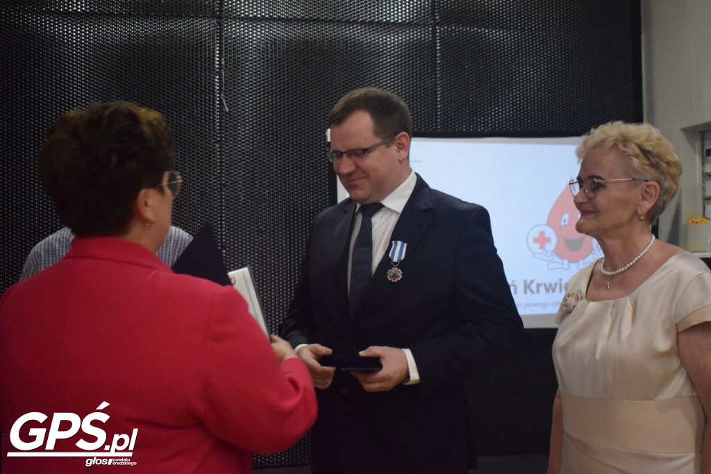 Krwiodawcy odebrali odznaczenia
