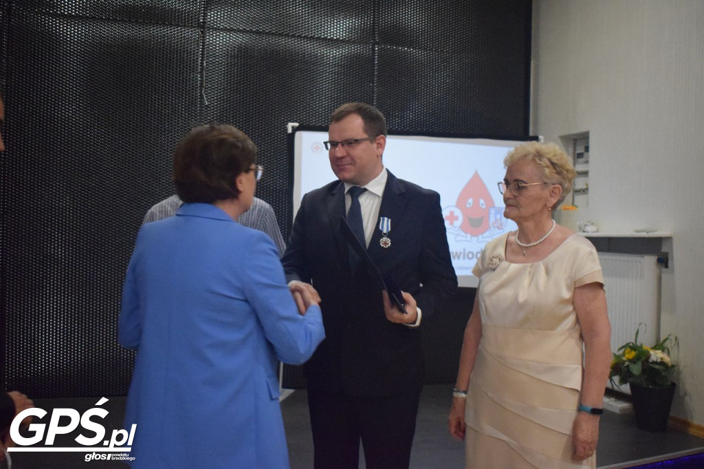Krwiodawcy odebrali odznaczenia
