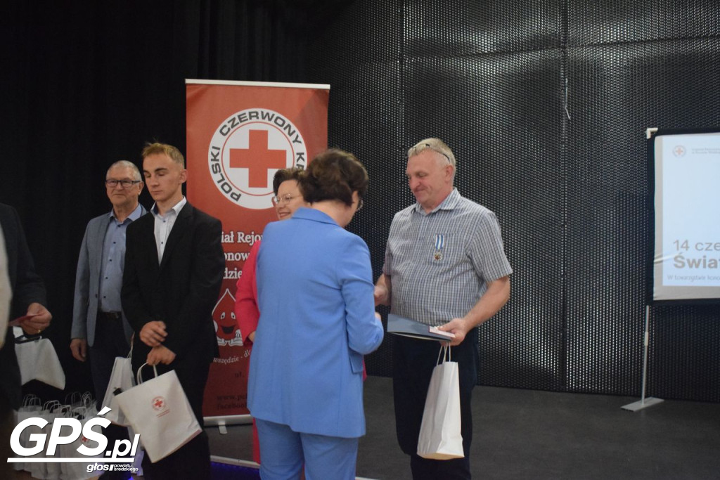 Krwiodawcy odebrali odznaczenia