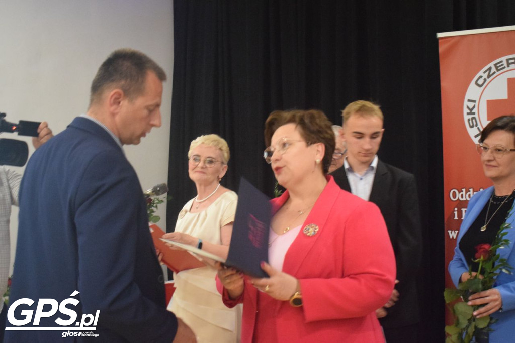 Krwiodawcy odebrali odznaczenia