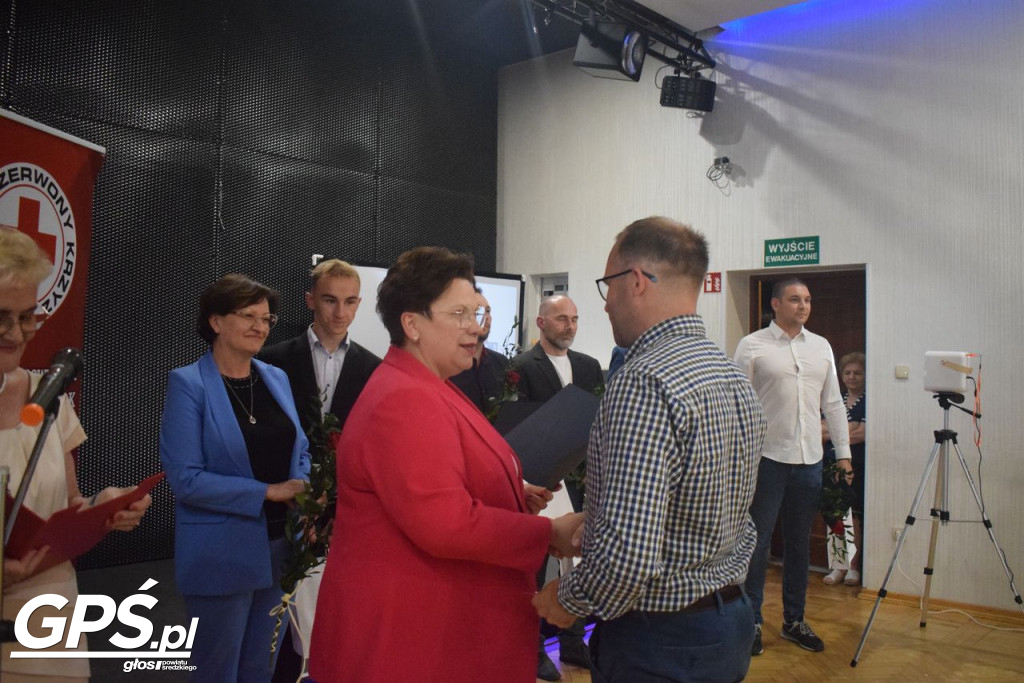 Krwiodawcy odebrali odznaczenia