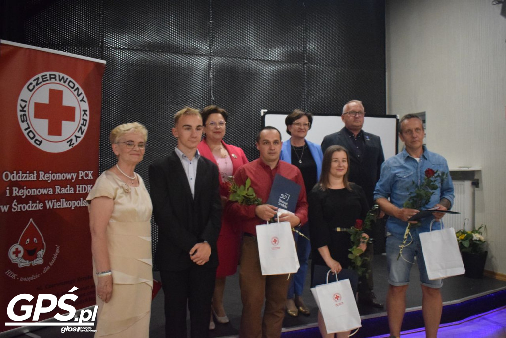 Krwiodawcy odebrali odznaczenia