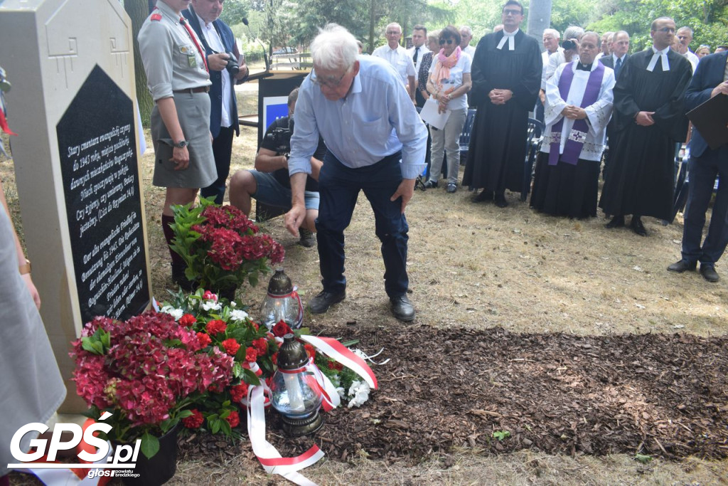 Odsłonięcie tablicy w Boguszynku