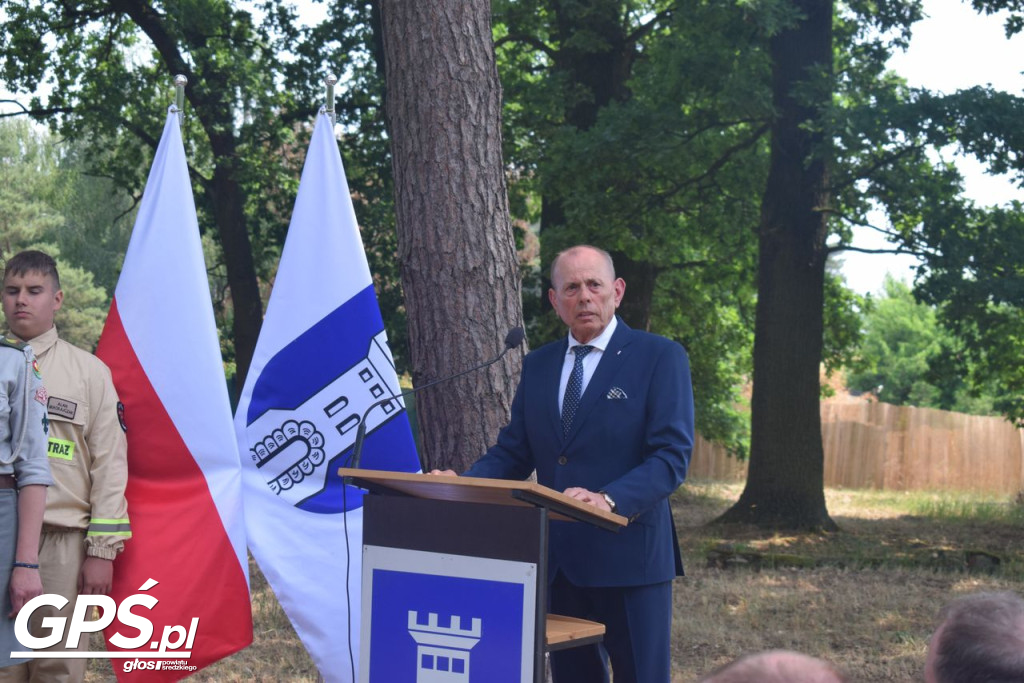 Odsłonięcie tablicy w Boguszynku
