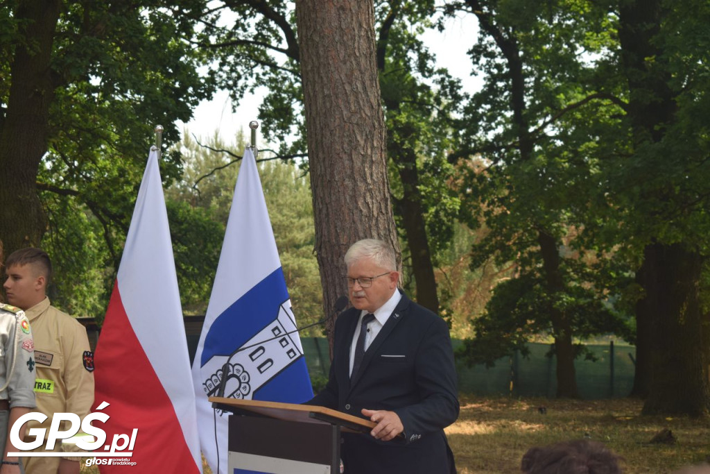 Odsłonięcie tablicy w Boguszynku