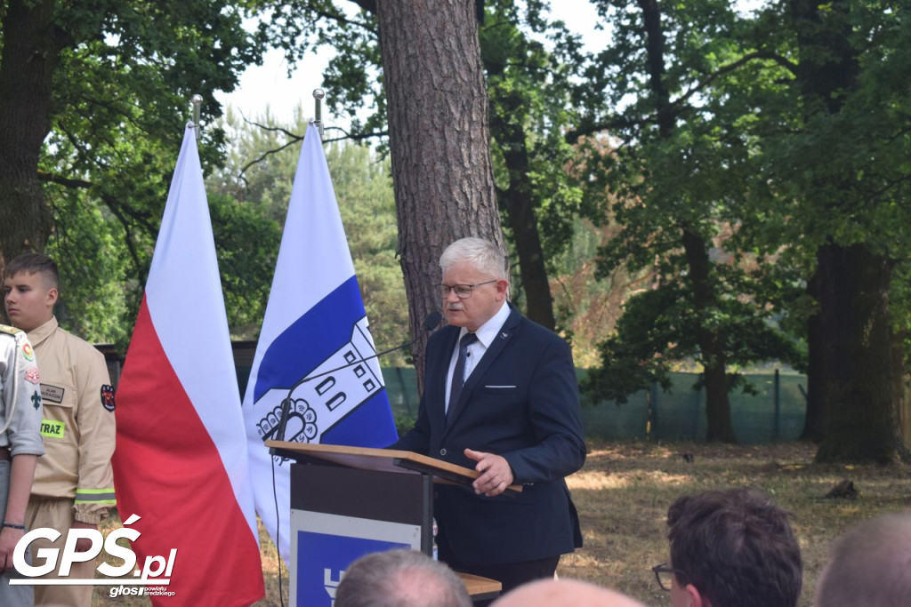 Odsłonięcie tablicy w Boguszynku