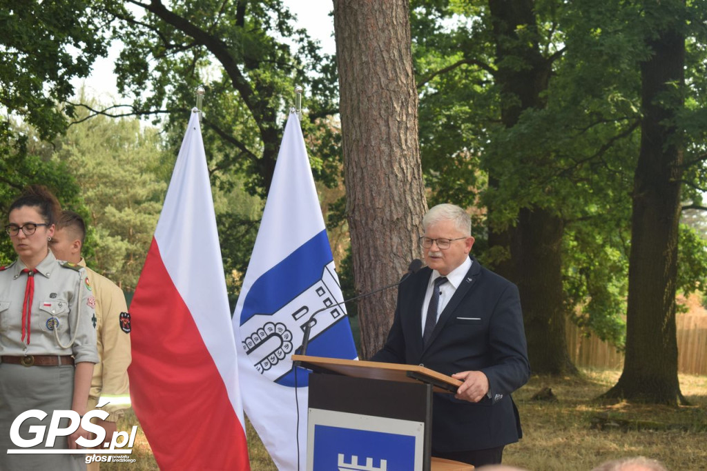 Odsłonięcie tablicy w Boguszynku