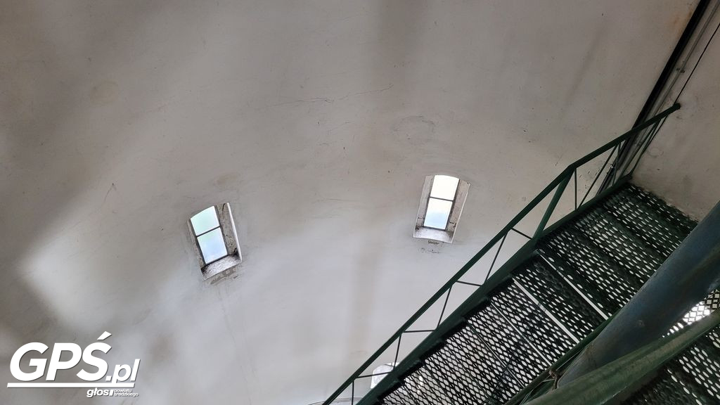 Zaglądamy do wnętrza wieży ciśnień