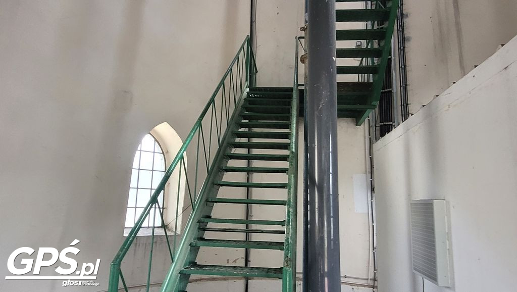 Zaglądamy do wnętrza wieży ciśnień