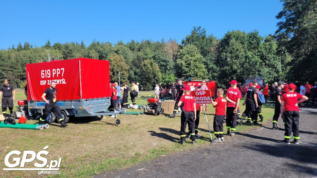 Powiatowe Zawody Sportowo-Pożarnicze w Krzykosach