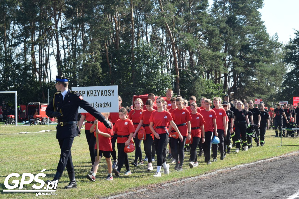 Powiatowe Zawody Sportowo-Pożarnicze w Krzykosach