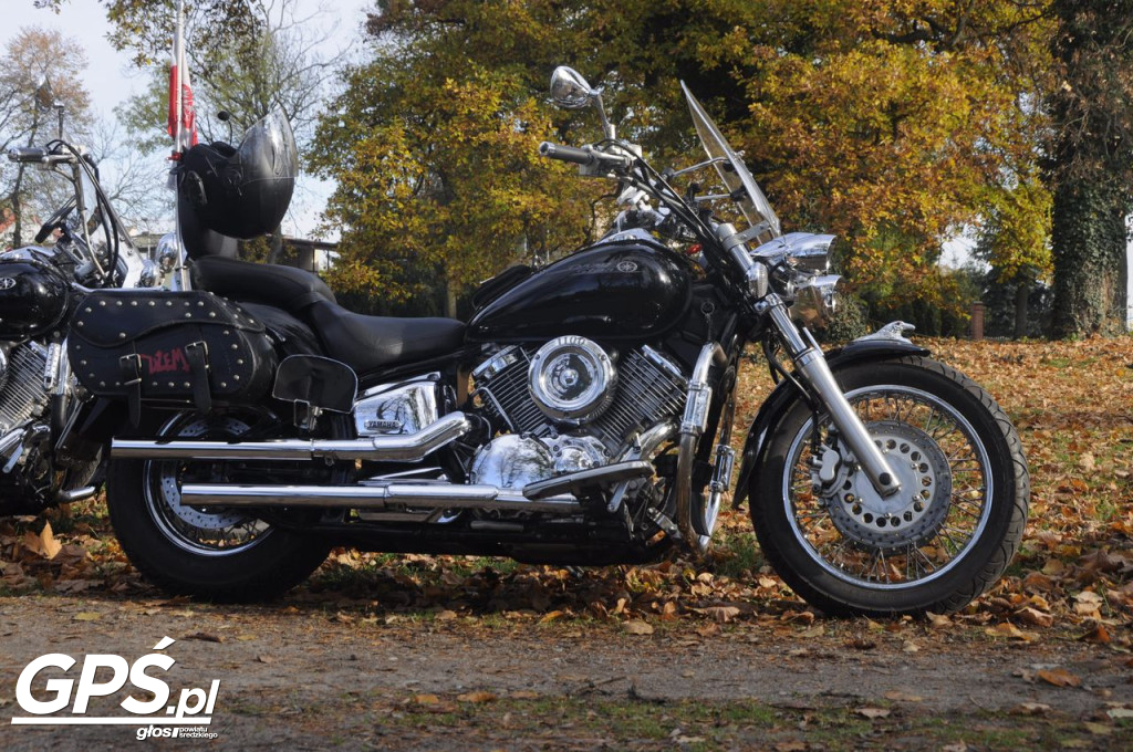 Motocykle w Miłosławiu. Parada 11 listopada