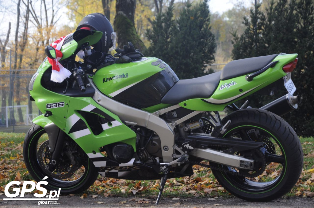 Motocykle w Miłosławiu. Parada 11 listopada