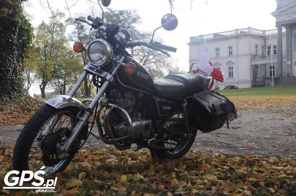 Motocykle w Miłosławiu. Parada 11 listopada