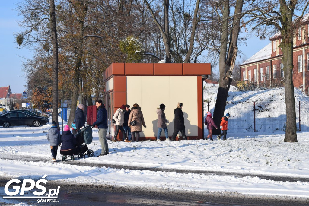 Moto Mikołaje przejechały ulicami Środy