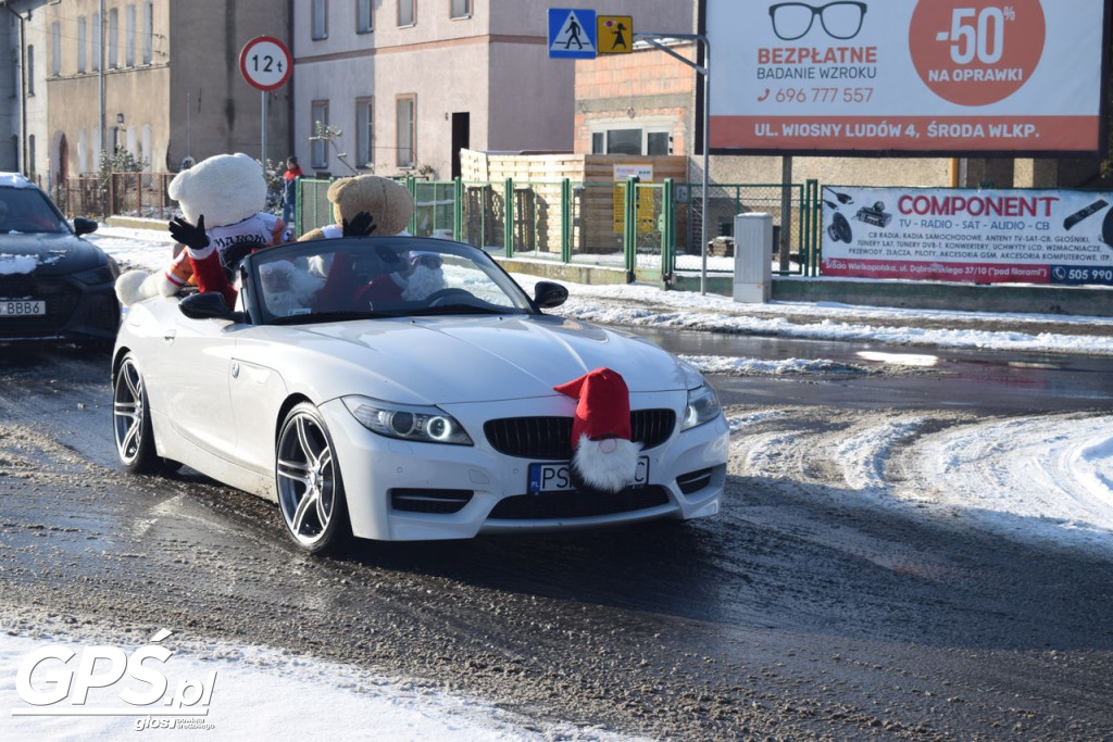 Moto Mikołaje przejechały ulicami Środy