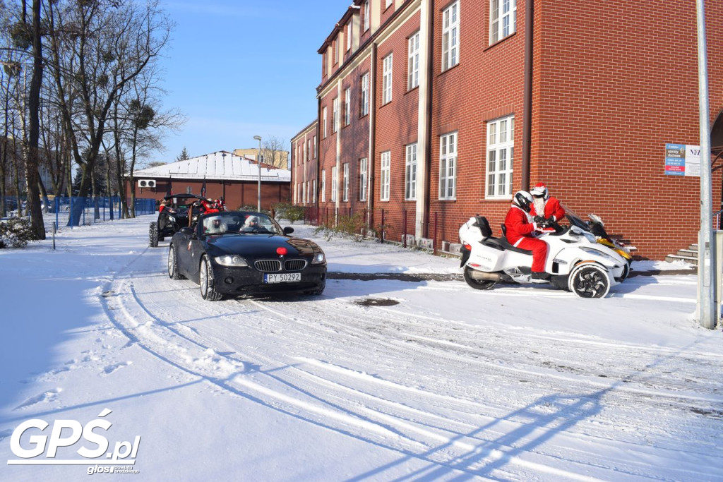 Moto Mikołaje przejechały ulicami Środy