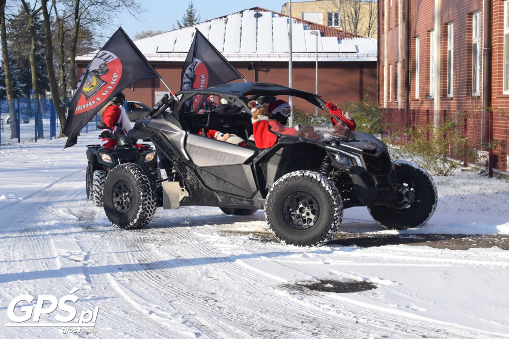 Moto Mikołaje przejechały ulicami Środy