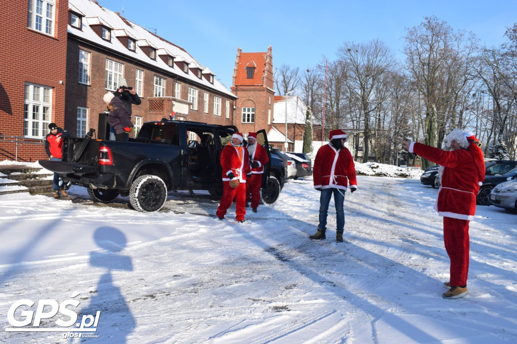 Moto Mikołaje przejechały ulicami Środy