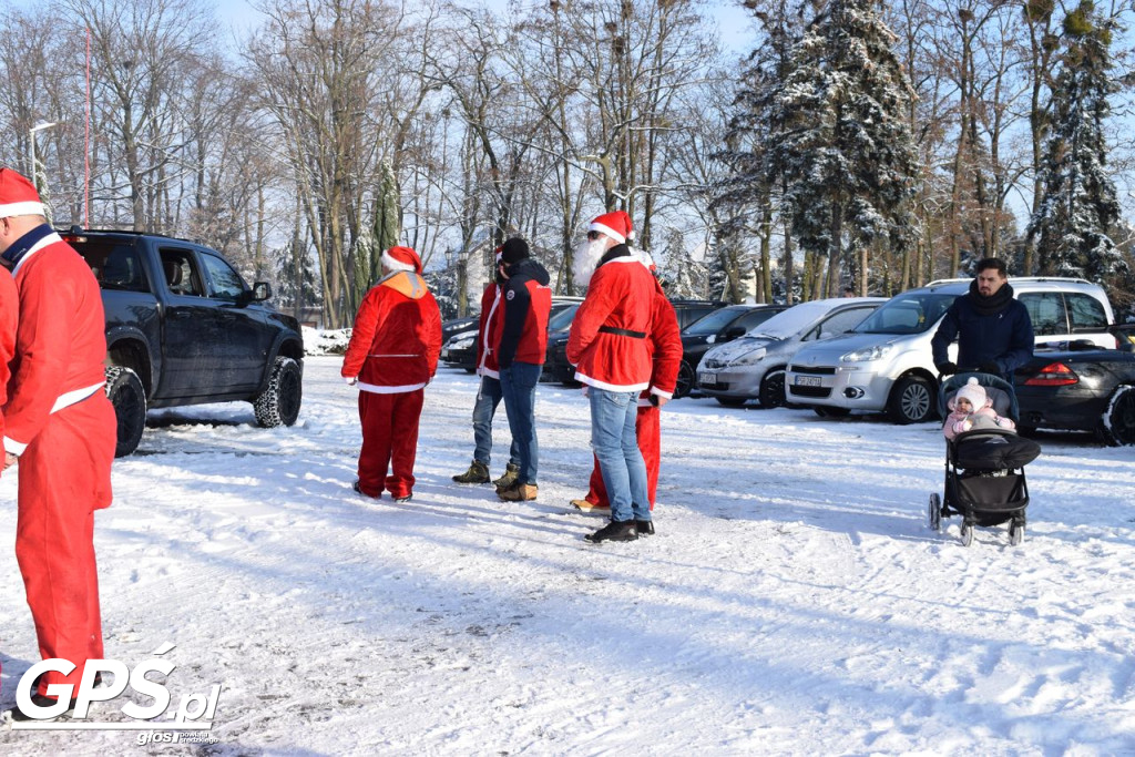 Moto Mikołaje przejechały ulicami Środy