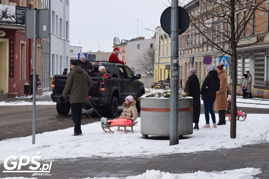 Moto Mikołaje przejechały ulicami Środy
