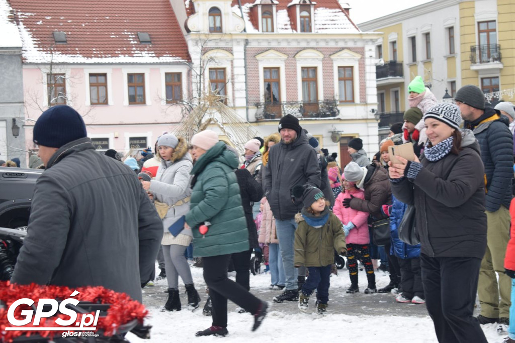 Moto Mikołaje przejechały ulicami Środy