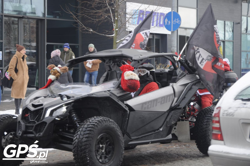 Moto Mikołaje przejechały ulicami Środy