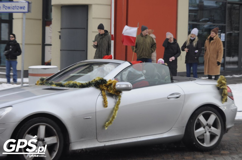 Moto Mikołaje przejechały ulicami Środy