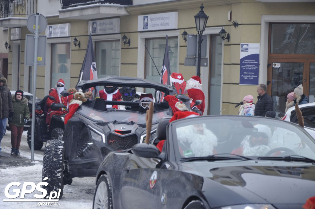 Moto Mikołaje przejechały ulicami Środy