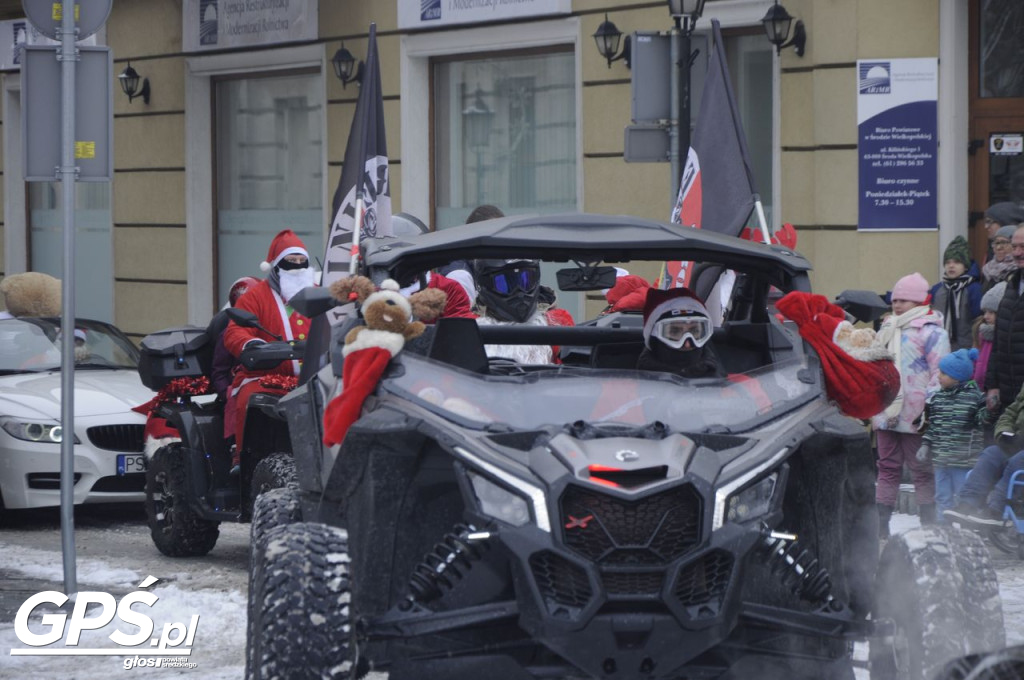Moto Mikołaje przejechały ulicami Środy