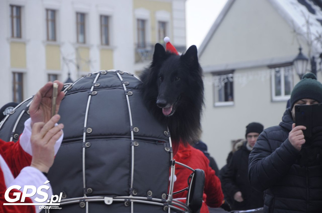Moto Mikołaje przejechały ulicami Środy