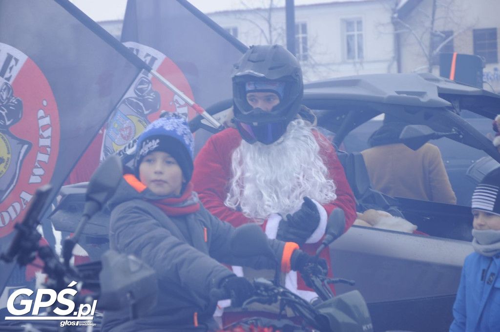 Moto Mikołaje przejechały ulicami Środy