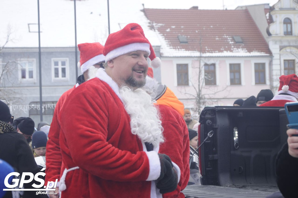 Moto Mikołaje przejechały ulicami Środy
