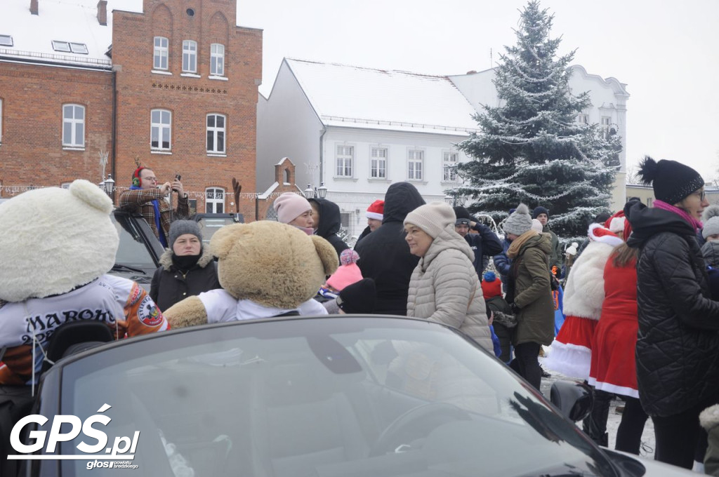 Moto Mikołaje przejechały ulicami Środy