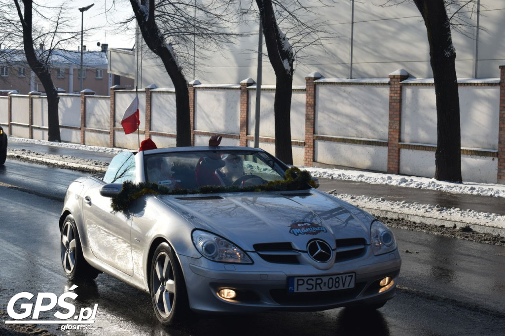 Moto Mikołaje przejechały ulicami Środy