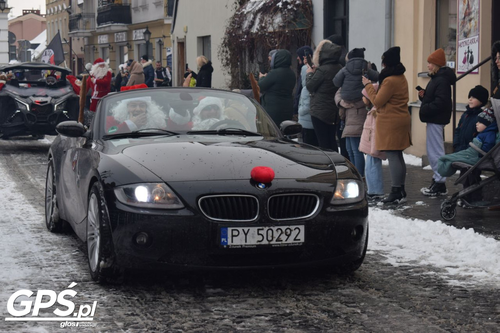 Moto Mikołaje przejechały ulicami Środy