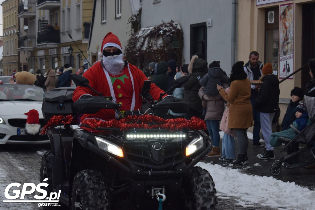 Moto Mikołaje przejechały ulicami Środy