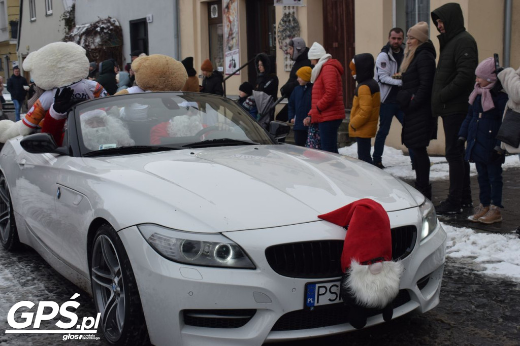 Moto Mikołaje przejechały ulicami Środy