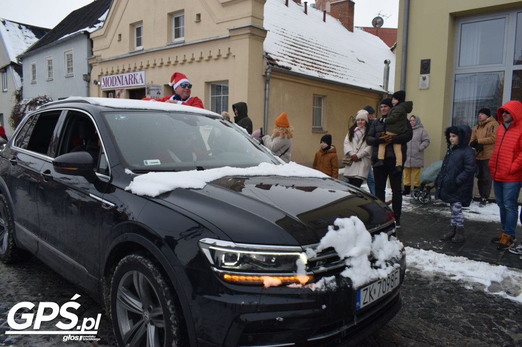Moto Mikołaje przejechały ulicami Środy