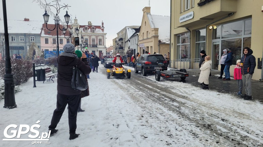 Moto Mikołaje przejechały ulicami Środy