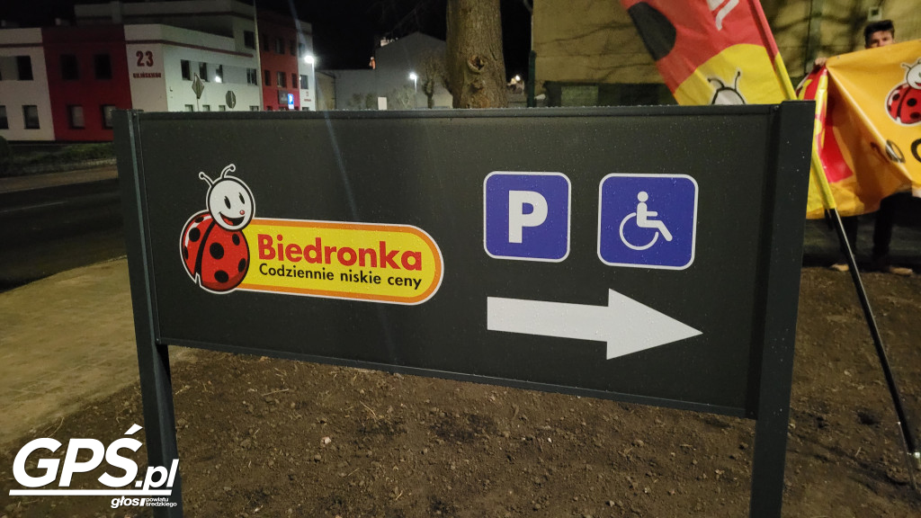 Otwarcie Biedronki przy ulicy Kilińskiego w Środzie