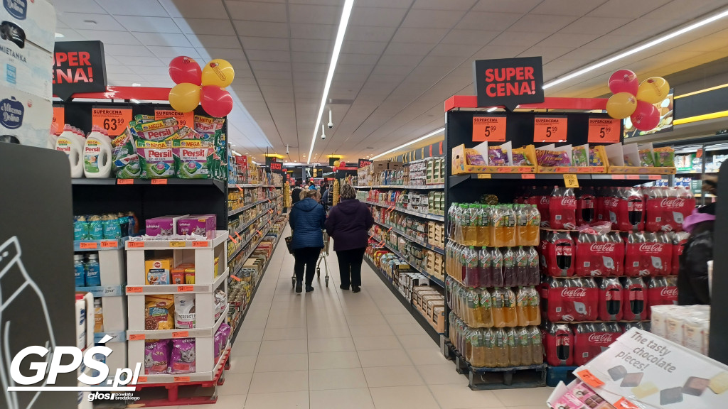 Otwarcie Biedronki przy ulicy Kilińskiego w Środzie